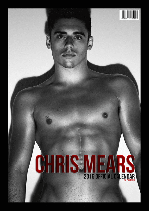 Chris Mears calendar 2016 photographed by Pantelis