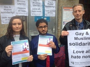 LGBT-Muslim Solidarity campaign launch - Photo by Peter Tatchell Foundation