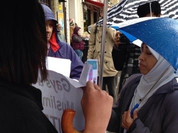 LGBT-Muslim Solidarity campaign launch - Photo by Peter Tatchell Foundation