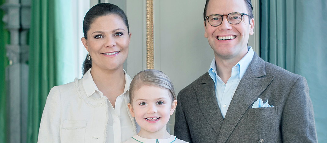 The Crown Princess Couple and Princess Estelle