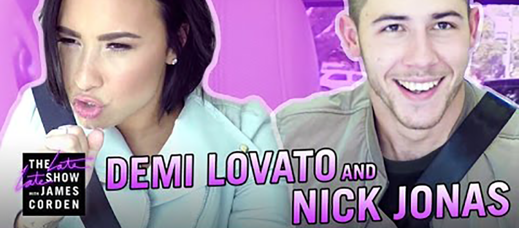 Demi Lovato & Nick Jonas Carpool Karaoke