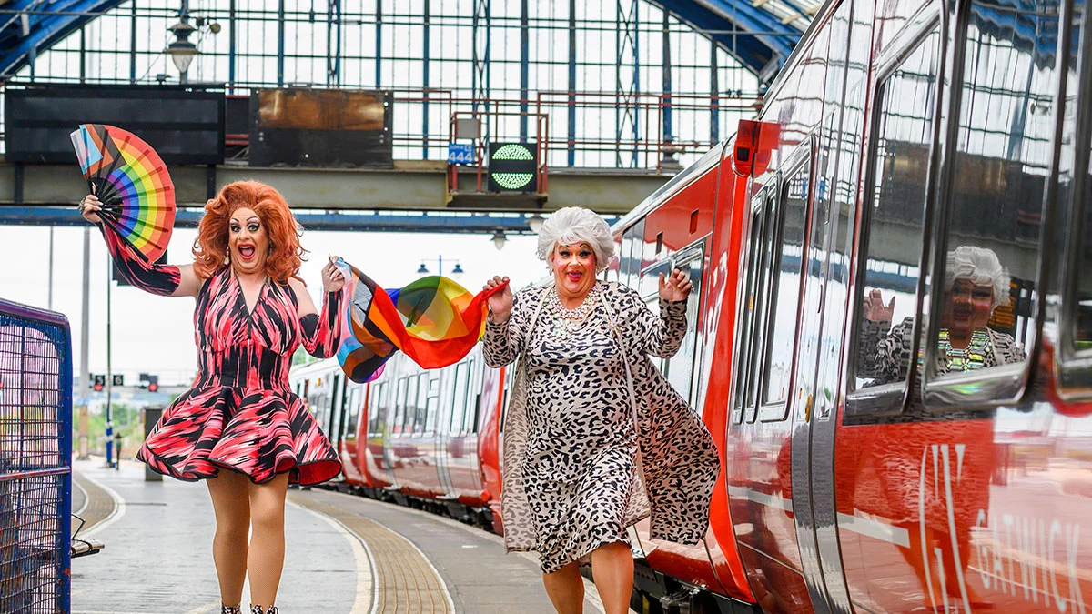 GTR gets Pride-ready with Miss Jason and Lola Lasagne