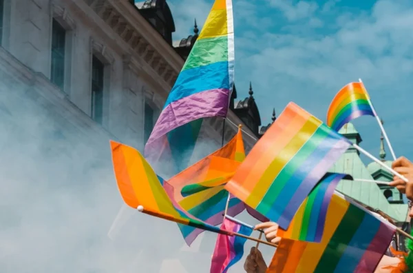 LGBTQ banner lot