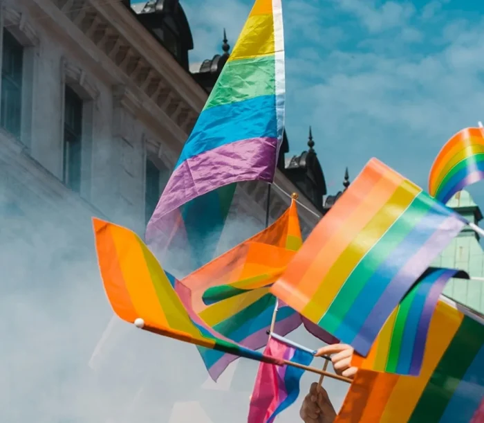LGBTQ banner lot