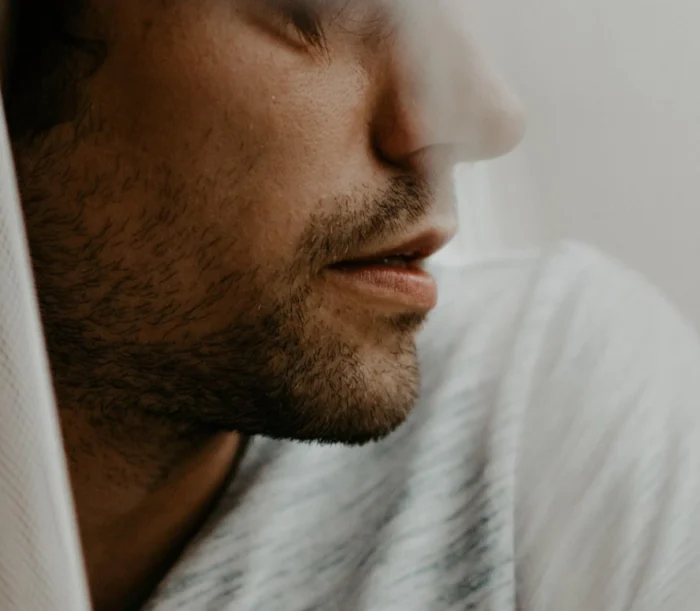 man - male model - alone