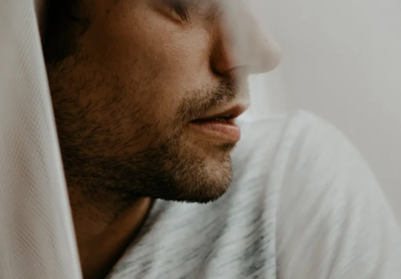 man - male model - alone