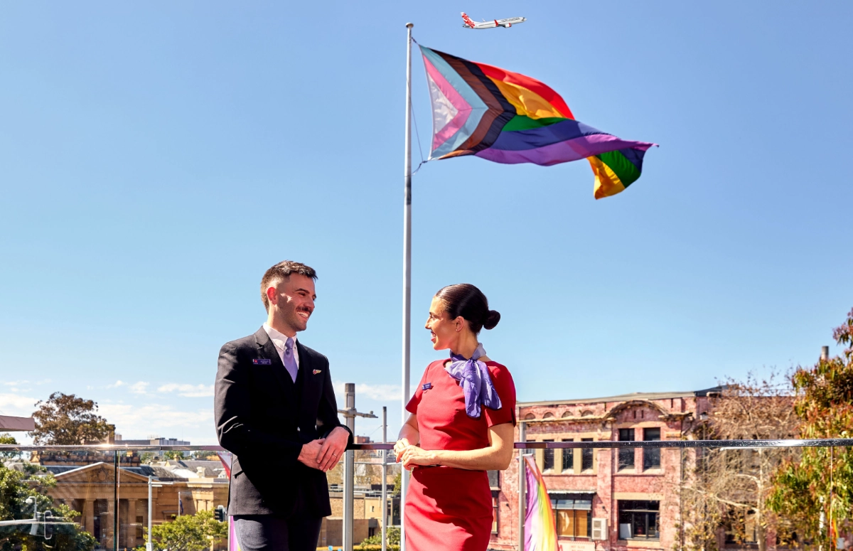 Virgin Australia Pride Flight x Kinselas 2