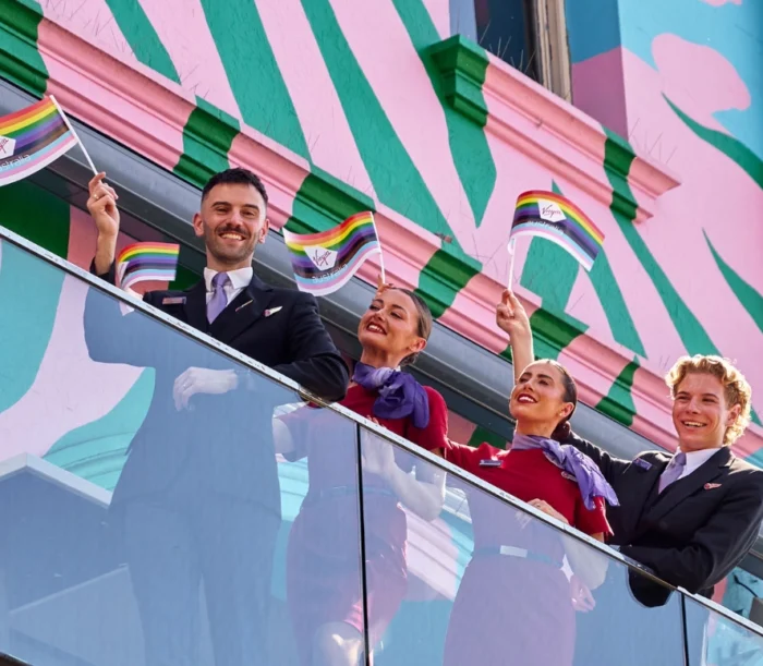 Virgin Australia Pride Flight x Kinselas